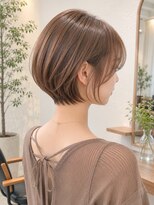 ノイ(neu) ショートボブ/ボブレイヤー/ボブ/デザインカット/透明感/艶髪