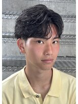 ドアベルメンズ(Door Bell Men’s) 爽やか毛流れパーマ