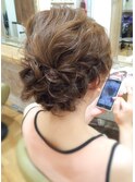 Nanpu ヴィンテージxルーズな気分の華やかアップスタイル◎30代