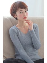 ドアベルヘアリビング(Door Bell hair Living)&nbsp;大人スポテニアス★マッシュショート☆モーブカラー