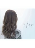 外国人風バレイヤージュカラー