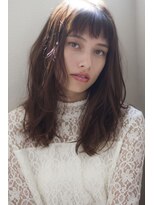 【添田】似合わせカットデジタルパーマグレージュミディアム