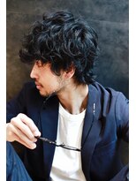 リップスヘアー 銀座(LIPPS hair)&nbsp;ARK癖パテクノクラウドマッシュワイルドビジカジセミウエット