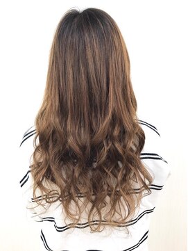 エクステ専門店あるじゃんすー 柏店 ブラウン#シールエクステ#グラデーションカラー#柏