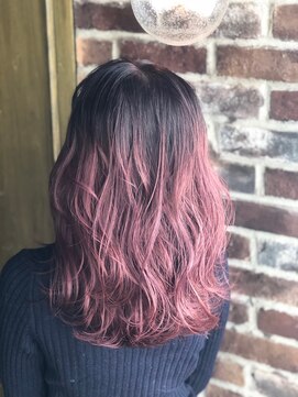 エイミー(Aimee) Aimee ピンクバイオレット3Dグラデーション