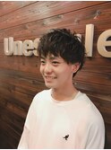 Une seule《アン スール》メンズパーマ