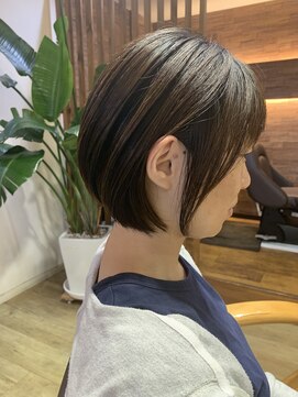 ヘア アトリエ マム(hair atelier mum) ナチュラルボブ
