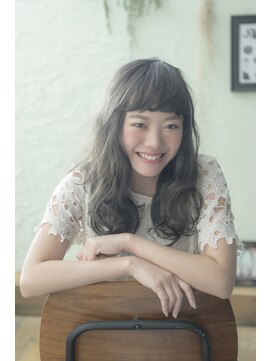 ヘアーミューズ リベロ(hair muse Livero) 【Livero】ブルージュ×厚めバング 3