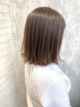 ジーナ 池袋(Zina) 【Zina池袋】外ハネ×ベージュ