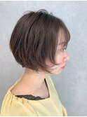 前下がり束感ショートボブ☆20代30代40代