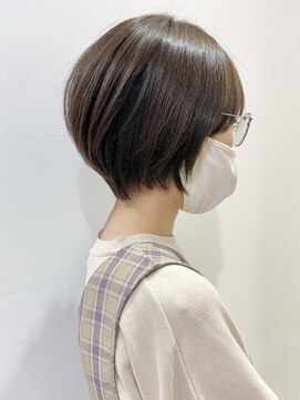 アッシュ 祐天寺店(Ash) ナチュラル縮毛矯正でつくる伸ばし中ショート