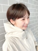 ロビー 表参道(ROBBY)&nbsp;大人可愛いマッシュショートボブ/似合わせカット/30代40代50代