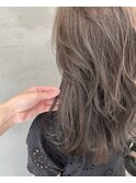 ハイライト×カーキグレージュ