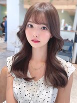 ミラリー トウキョウ(Mirareee Tokyo)&nbsp;20代30代40代◎韓国ヘアー顔周りレイヤー青髪似合わせカットロブ