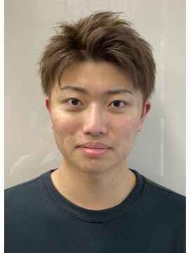 ケースタイルヘアスタジオ  虎ノ門店(K-STYLE HAIR STUDIO) 爽やか清潔アップバングスタイル<理容室>メンズ/虎ノ門/眉毛