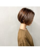 タグ(#tag)&nbsp;#ショートボブ×ホワイトブラウン
