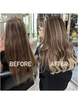 レディアル 大宮(REDEAL ope.)&nbsp;【ハイライト】ベージュハイライトバレイヤージュ