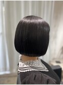 30代40代50代大人可愛い地毛風カラーグレイヘアこなれヘア代官山
