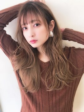 プラチナ(PLATINA) PLATINA上田の王道フェミニンロング#チェリーブラウンベージュ