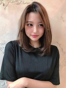 ロンドローズ 名古屋(Lond damaskRose) イヤリングカラー 韓国 ショート イメチェン フェミニンロング