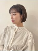 【高橋弥生】ボブ シースルーバング