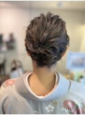 ボブでもできる卒園式ヘアアレンジ