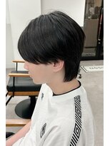 ネオリーブ クーロ メゾン 横浜(Neolive curro Maison)&nbsp;韓国マッシュセンタ^パート×黒髪ツーブロック襟足残し[メンズ]