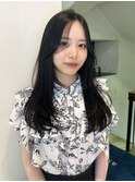 【Hinako】Black×レイヤーカット
