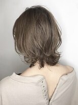 ダブルトーキョー シブヤ(W-TOKYO SHIBUYA)&nbsp;ネオウルフ×ミルクティーベージュボブウルフ　ウルフカット