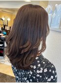 40代50代大人ひし形レイヤー髪質改善白髪ぼかしハイライト