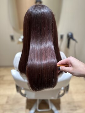 ジーナ 南砂町(Zina) 髪質改善＊ピンクベージュ＊美髪【Zina南砂町】