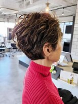 エイス 梅田 中津(Ace)&nbsp;ショートレイヤー　ウェーブパーマ