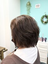 ブレス ヘアアンドスパ 湘南台(bless hair spa)&nbsp;クセを活かした軽やかボブ1