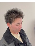 スパイキーショートスパイキーパーマ