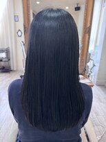 ラボヌールヘアーノーブル 新越谷店(La Bonheur hair noble)&nbsp;極上髪質改善/美髪ストレート/ブルーブラック