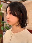 ★くせ毛活かしボブ/ストレートパーマ/髪質改善/ボブウルフ/銀座