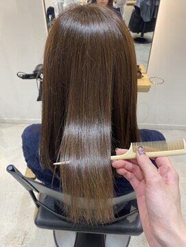 シアン 矢場町店(CYAN.) 縮毛矯正＋髪質改善トリートメント