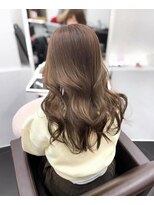 ミシェリー 新宿店(misherry)&nbsp;ミニウルフ艶感外ハネボブ髪質改善レイヤー韓国風巻きスタイル