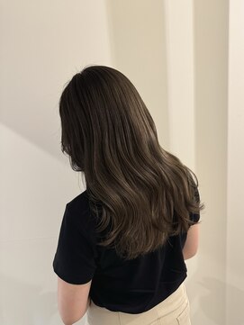 ユニコ(unico) ブリーチなしカラー／オリーブベージュ/透明感カラー