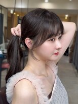 コート 表参道(Cote)&nbsp;美髪レイヤーカット/顔まわりレイヤー/前髪/結んでも可愛い