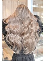 ラグーン(LAGOON)&nbsp;ホワイトミルクティーベージュ/バレイヤージュ/ケアブリーチ