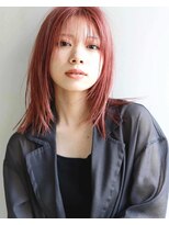 ロッソ ヘアアンドスパ 六町店(Rosso Hair&SPA)&nbsp;韓国風ベリーピンク