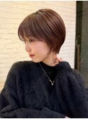 タイトめ上品ショートボブ