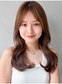 大人可愛い似合わせカットナチュラルカール20代30代40代◎