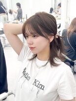 アマトウキョウスマートサロン(AMA TOKYO×Smart Salon)&nbsp;くびれレイヤー/顔まわりカット/くびれ巻き/レイヤーカット