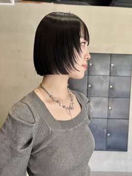 ヘアー アイス ルーチェ(HAIR ICI LUCE) ボブミニボブ顔まわりウルフ/中西