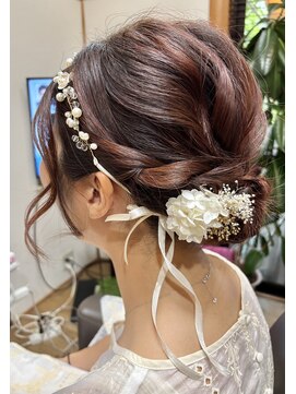 ふわふわシニヨン★彡