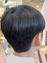 カットハウス はさみの部屋&nbsp;学生/メンズ/マッシュショート/ソフトかりあげ/黒髪