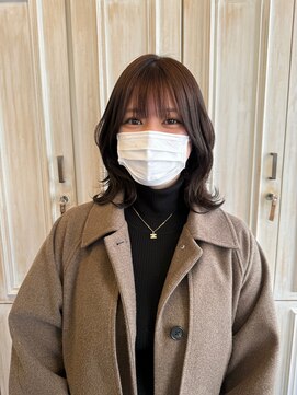 トリコ 梅田茶屋町店(trico) チョコレートブラウン × ヨシンモリヘア