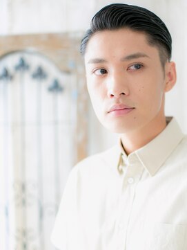 トニーアンドガイメン ホテル京阪仙台店(TONI&GUY MEN) 30代40代黒髪かき上げ社会人オールバックフェードカットk仙台